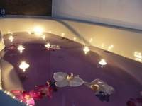 癒されるジャグジー付き